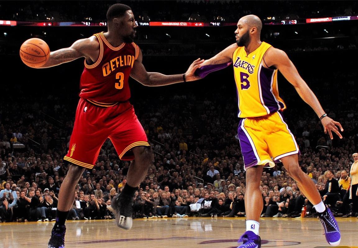 2014年NBA科比詹姆斯巅峰对决：骑士湖人经典战役回顾