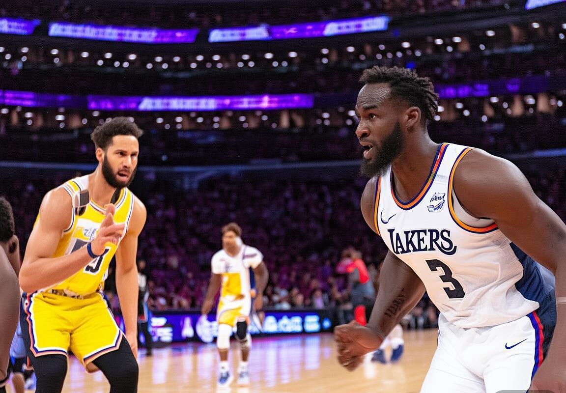 NBA西部决赛湖人VS掘金：内外结合阵地战战术解析与精彩瞬间回顾