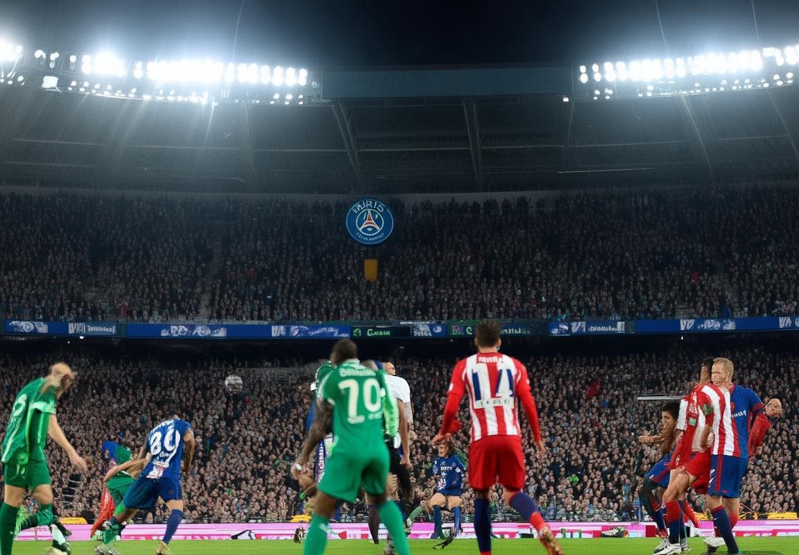 欧冠焦点战：巴黎圣日耳曼VS马德里竞技精彩对决回顾